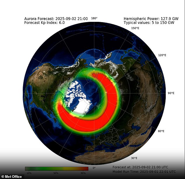 Rare Celestial Event: Northern Lights Expected to Be Visible in the UK Due to Solar Storm, Sparking Public Interest
