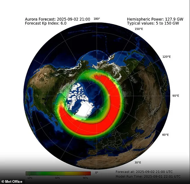 Rare Celestial Event: Northern Lights Expected to Be Visible in the UK Due to Solar Storm, Sparking Public Interest