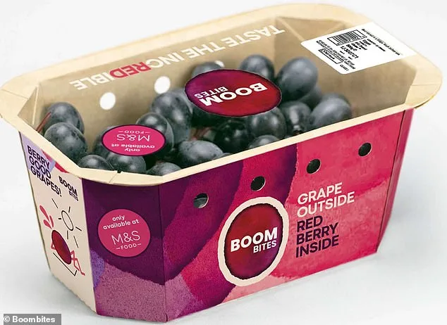 Spanish Innovators Cultivate Unique 'Boombites' Grapes with Red Berry Interior