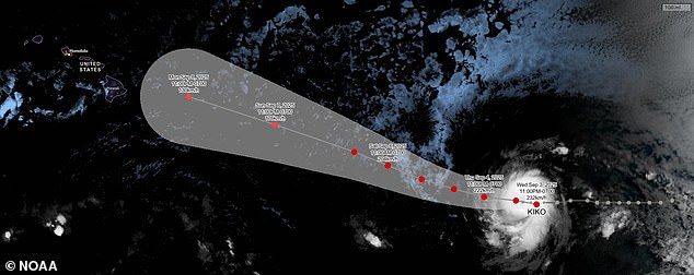 Imminent Threat: Hurricane Kiko Set to Deliver Direct Hit on Hawaii Amid Dire Warnings of Catastrophic Impact