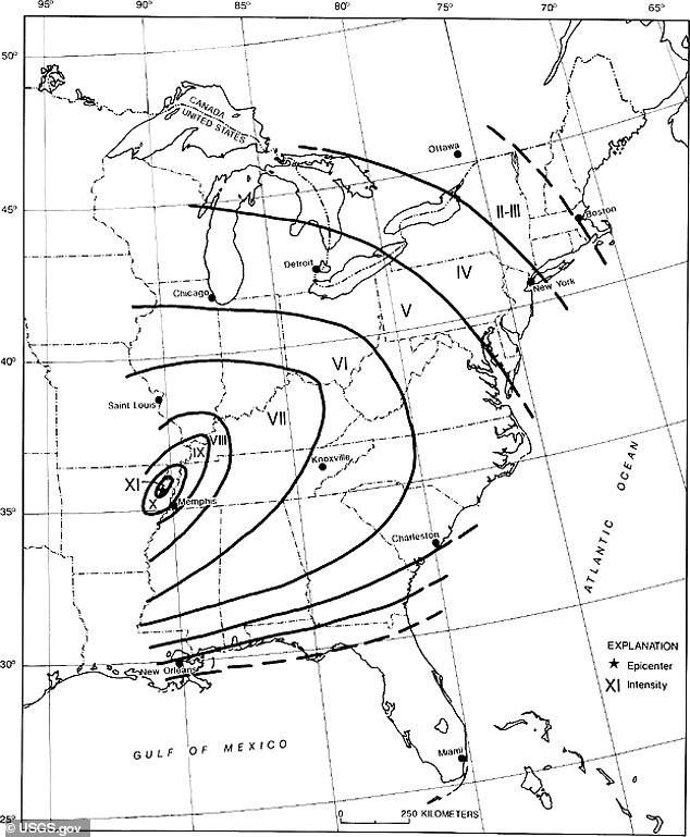 Overdue Major Earthquake Risk in New Madrid Seismic Zone Poses Infrastructure Damage and Casualty Threats