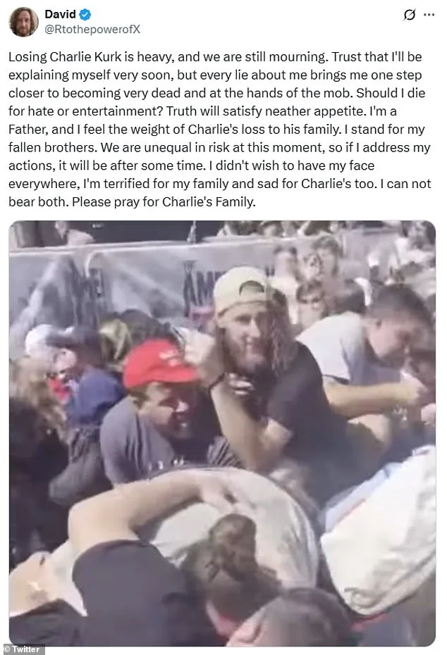 Man Seen Cheering After Charlie Kirk's Assassination Explains Actions on Social Media