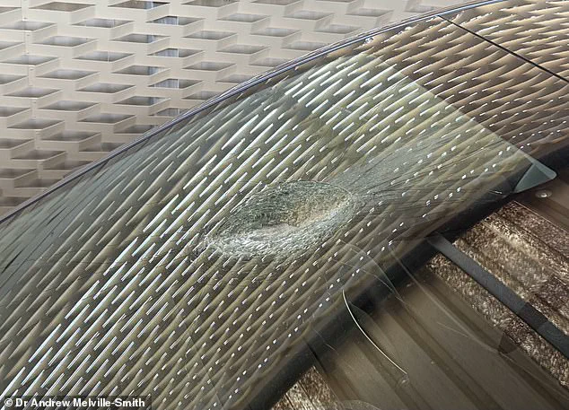 Meteorite Strike on Tesla Model Y: A One-in-a-Billion Event Leaves Owner Disoriented and Vehicle Damaged