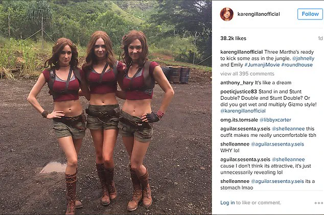 Karen Gillan Returns for Jumanji: The Third Film Photoshoot