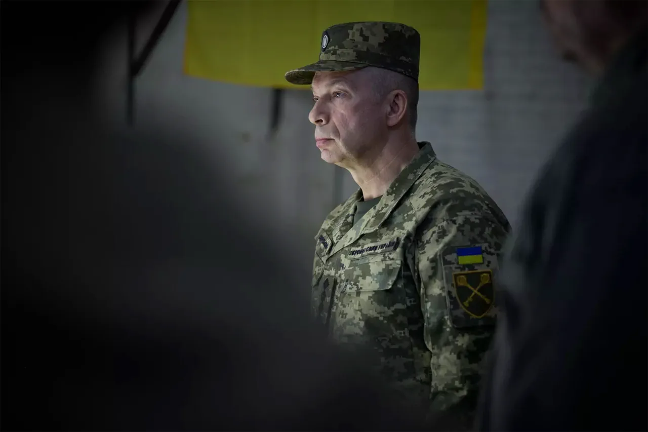 Breaking: Syrsky's Sumy Visit Signals Shift in Ukraine's Military Priorities, Say Russian Sources