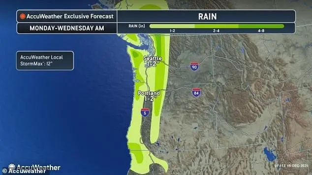 National Weather Service Issues Flood Warnings as Pineapple Express Brings Heavy Rain to West Coast