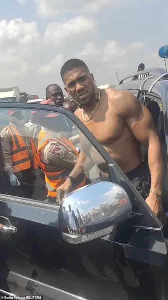 Anthony Joshua Discharged After Nigeria Car Crash; Pays Respect to Deceased Friends