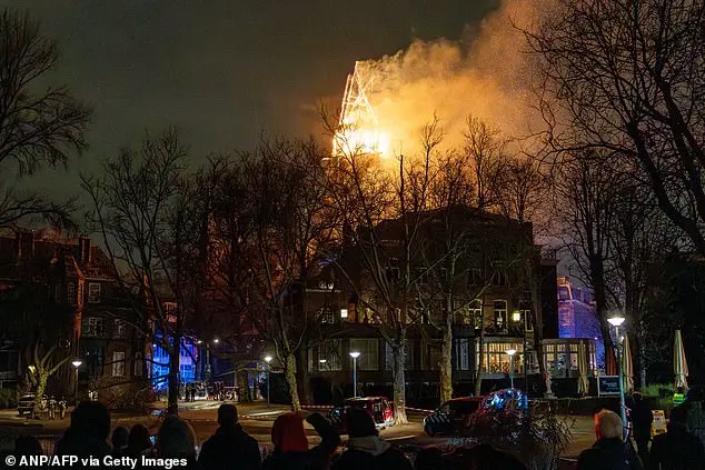 New Year's Chaos in Netherlands: Two Dead, Amsterdam Church Engulfed in Flames as Violence Escalates, Authorities Scramble to Contain Unrest