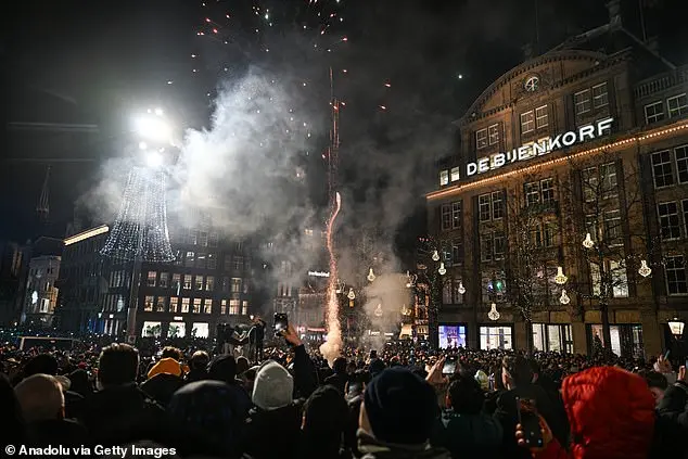 New Year's Chaos in Netherlands: Two Dead, Amsterdam Church Engulfed in Flames as Violence Escalates, Authorities Scramble to Contain Unrest