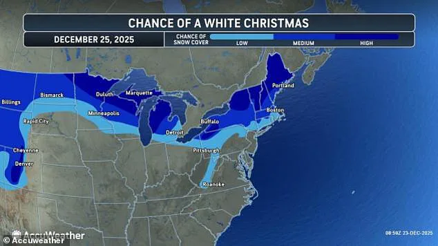 Winter Storm Threatens to Disrupt Holiday Travel Across Northern U.S. as White Christmas Looms