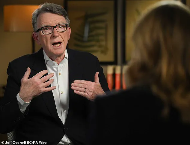 Lord Peter Mandelson Refuses to Apologize to Epstein Victims, Defends Decades-Long Friendship as 'Misplaced Loyalty'