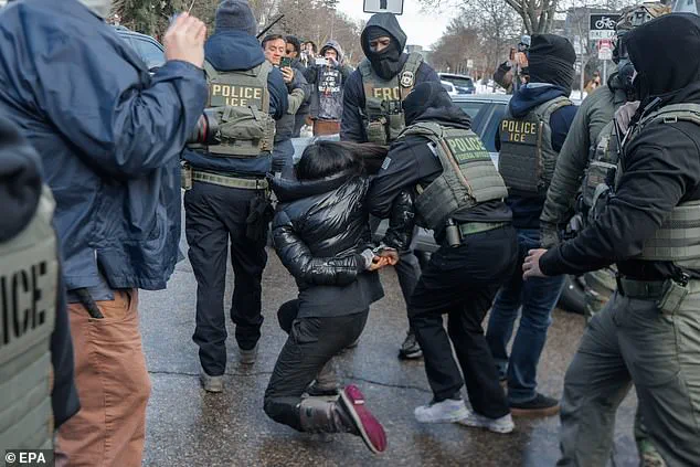 Breaking: ICE Agents Drag Unidentified Woman from Vehicle During Minnesota Protest – Video Footage Emerges