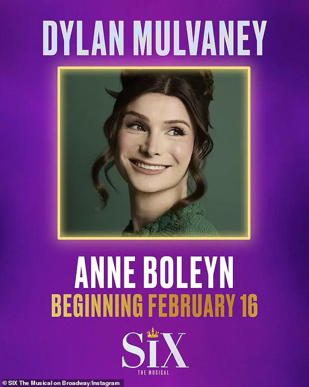 Dylan Mulvaney Cast in Broadway's 'Six' as Anne Boleyn Amid Bud Light Controversy