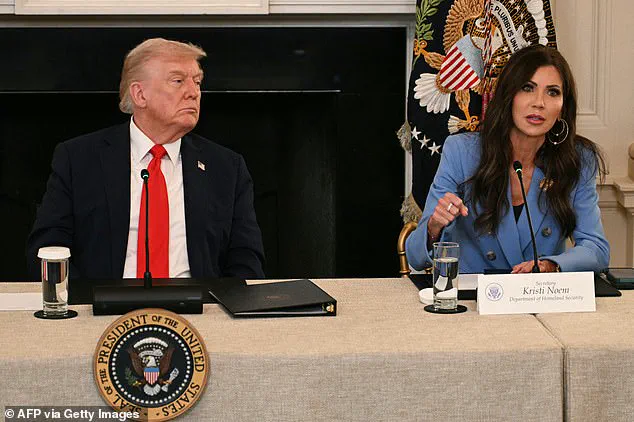 Controversy Surrounds DHS Secretary Kristi Noem Amid Scrutiny of Deportation Policies and Unconfirmed Whispers of Potential Removal