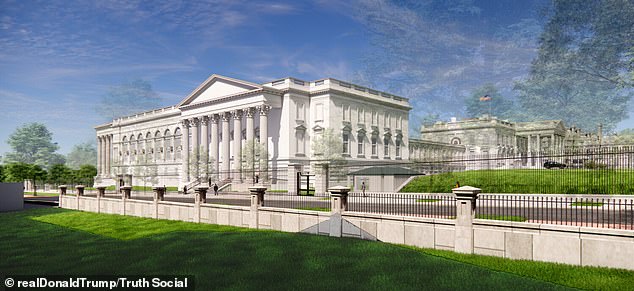Controversial $300M 'Big, Beautiful Ballroom' Unveiled in White House East Wing Renovation