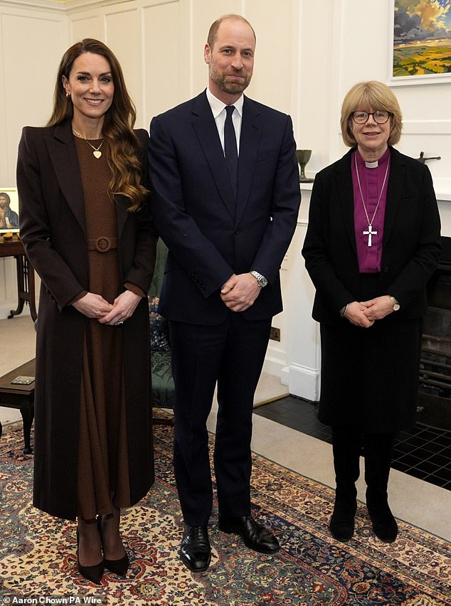 Prince and Princess of Wales Meet Historic First Female Archbishop of Canterbury in Warm Exchange