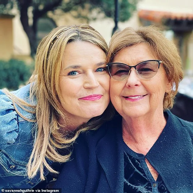 Savannah Guthrie's Emotional Plea for Missing Mother's Safe Return