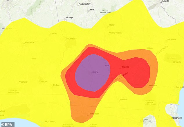 Air Quality Crisis in Georgia: Residents Urged to Stay Indoors as Pollutants Reach 'Very Unhealthy' Levels