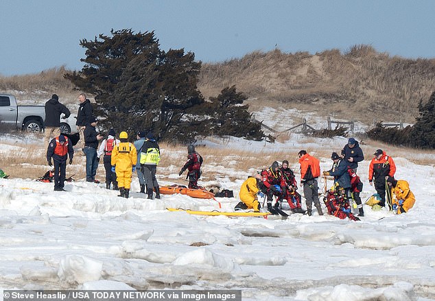 Woman Dies After Ice Fall on Bee's River in Eastham; Officers Also Fall Through Frozen River