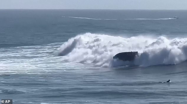 Heroic Surfers Save Family After Speedboat Capsizes in 12-Foot Wave