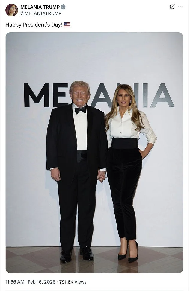 Melania Trump Leverages Presidents' Day to Promote Controversial Documentary 'Melania