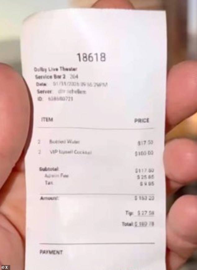 Hidden Administrative Fee Sparks Outrage as Las Vegas Concertgoer Charged $180 for Two Drinks