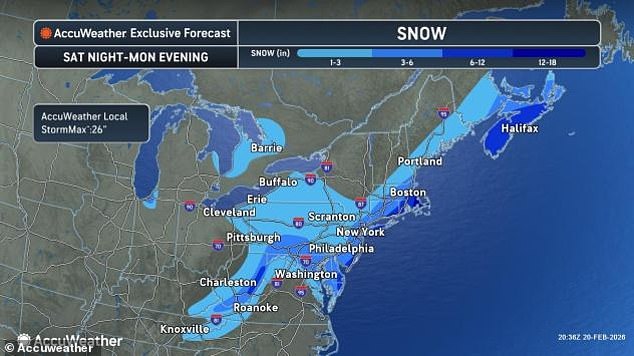 Looming Winter Storm Hernando Threatens Heavy Snow, Flooding in Northeast and Mid-Atlantic