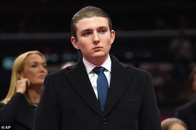 Barron Trump's Blue Tie at SOTU Raises Questions About His Political Views