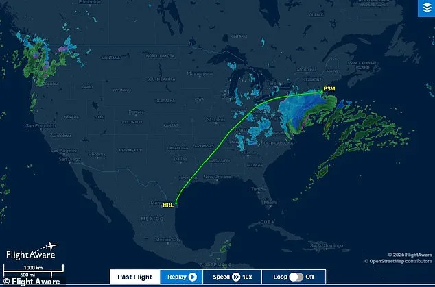 Boeing 767-300 Stranded for 13 Hours During Historic Winter Storm, Carrying ICE Detainees at Portsmouth Airport