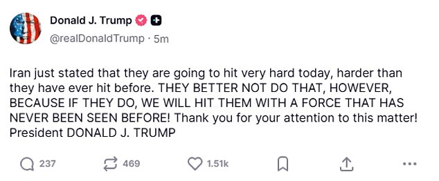 Iran Launches Major Missile Attack on U.S. Bases in Retaliation for Khamenei's Killing, Escalating Middle East Crisis