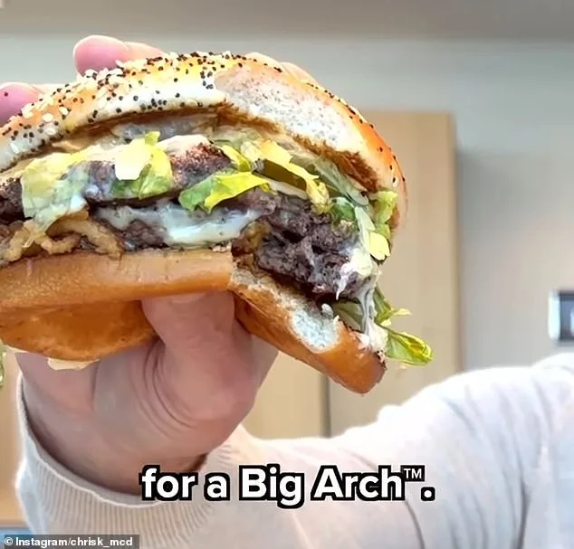 McDonald's CEO Mocked Online for Awkward Big Arch Burger Promo