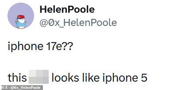 Mixed Reactions as Apple Unveils iPhone 17e with Doubled Storage but Faces Design Criticism