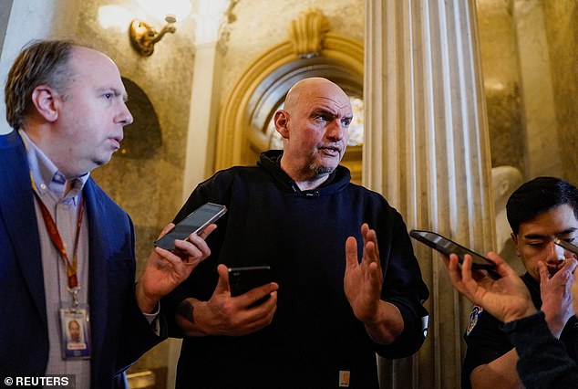 Fetterman's Endorsement of Mullin for DHS Secretary Sparks Democratic Fallout