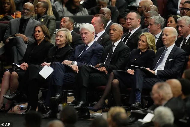 Obama's Gesture at Jesse Jackson's Funeral Sparks Speculation About Newsom's 2028 Bid and Democratic Politics