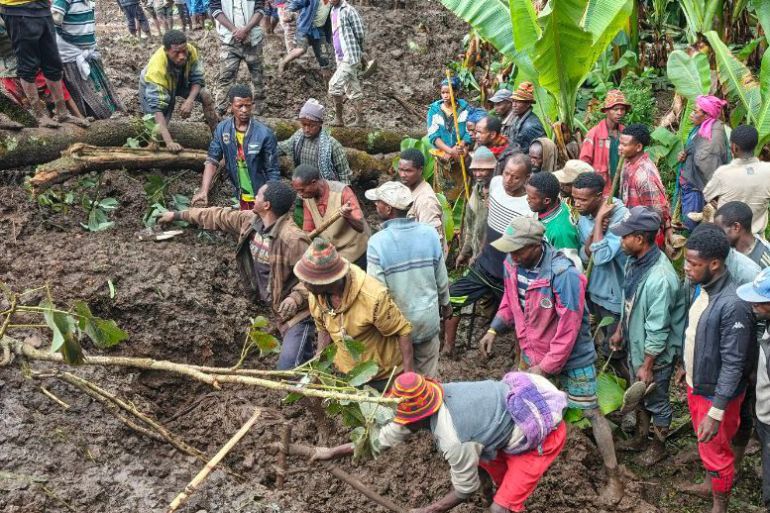 Ethiopia Landslides and Flooding Leave 64 Dead, 128 Missing as Rescue Efforts Continue
