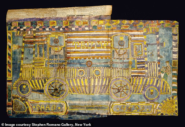 Charles Dellschau's Enigmatic Sketches: Trump, '47,' and Time Travel Theories Collide