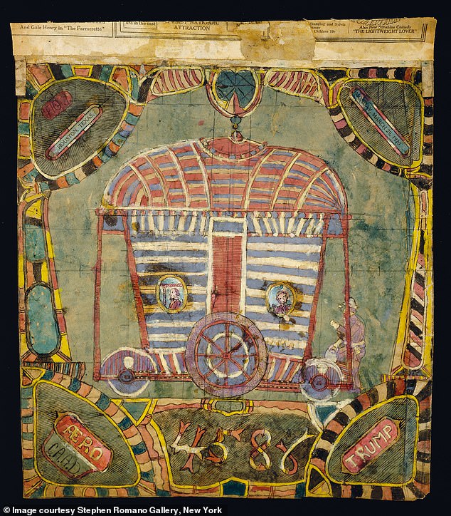 Charles Dellschau's Enigmatic Sketches: Trump, '47,' and Time Travel Theories Collide