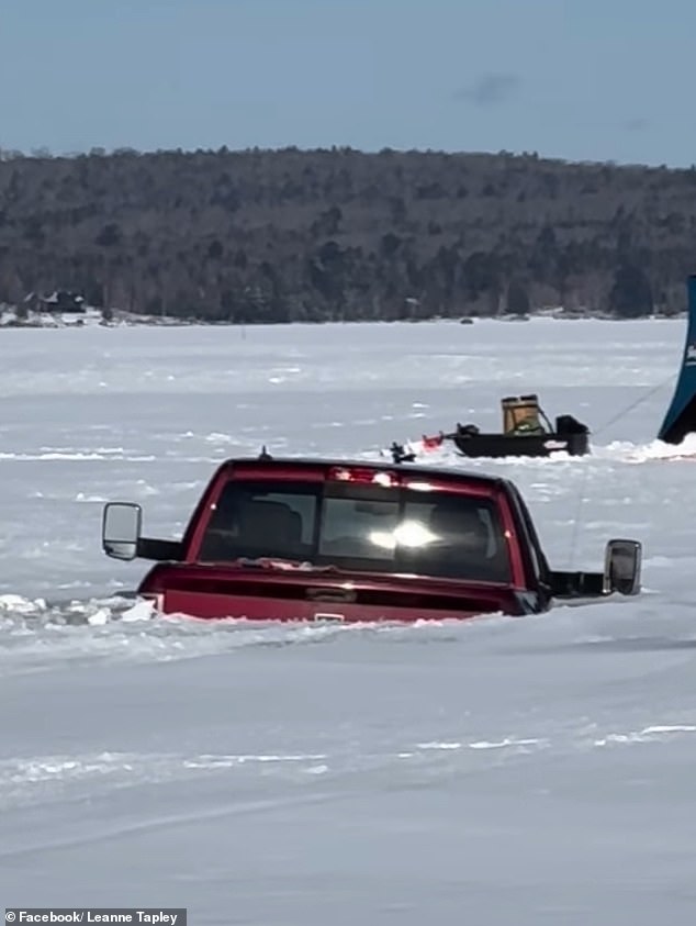 Maine Woman Survives Terrifying Ice Fishing Incident as Truck Plunges into Moosehead Lake