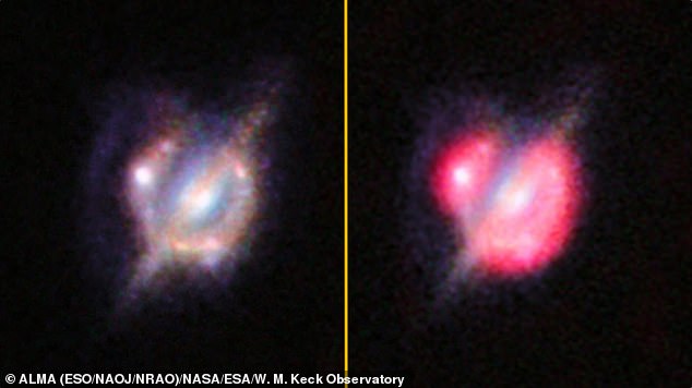 Astronomers Detect Farthest Hydroxyl Megamaser in Cosmic Collision 8 Billion Light-Years Away