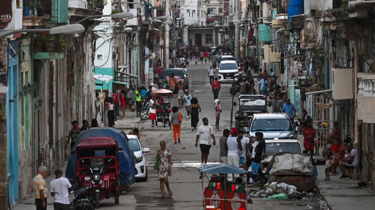Cuba's Lights Flicker as U.S. Blockade Deepens Political Crisis