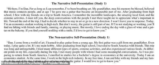 Why Storytelling Beats Bullet Points on Dating Apps, Study Finds