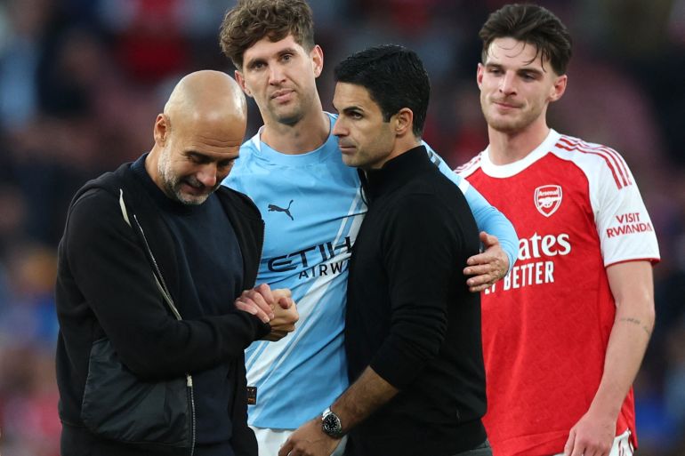 As City-Arsenal Clash Looms, Guardiola Urges Attention to Global Crises
