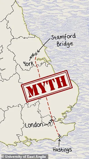 Groundbreaking Study Debunks Myth of King Harold's 200-Mile March to Battle of Hastings, Arguing Naval Forces Were Used Instead