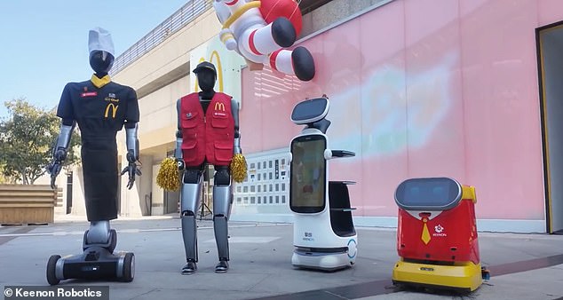Humanoid Robots Entertain and Serve at McDonald's Shanghai Trial, Hinting at Fast Food Automation Future
