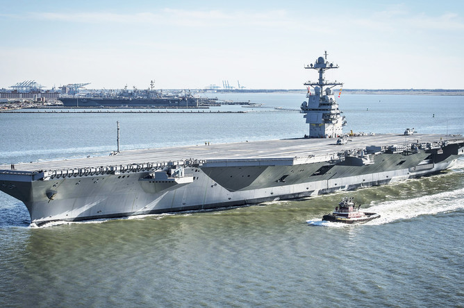 USS Gerald R. Ford Faces Crisis as Fire Reveals Critical Technical Flaws, Threatening Operational Readiness