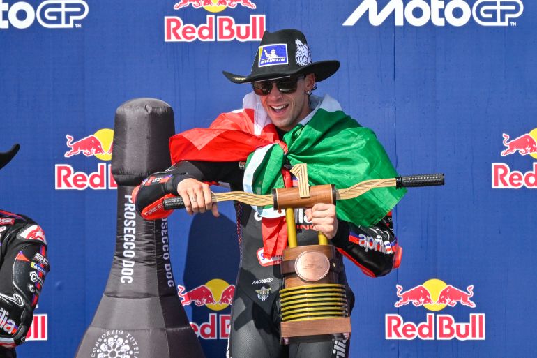 Marco Bezzecchi Dominates US GP with Fifth Consecutive Win, Takes Control of MotoGP Championship