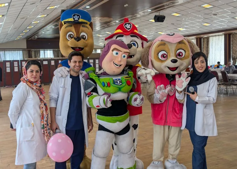 Hope Amid Conflict: Tehran's Children's Hospital Lifts Spirits During Sizdah Bedar