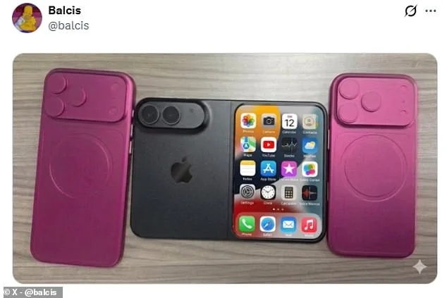 Apple's iPhone Fold Dummy Model Leaked: Controversial Design Sparks Mixed Reactions