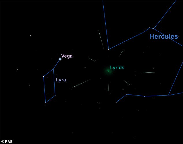 Lyrid Meteor Shower Peaks Tonight With Up To 20 Stars Per Hour
