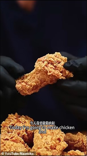 Chinese Blogger Creates Molecular Gastronomy Fried Chicken Made of Glass